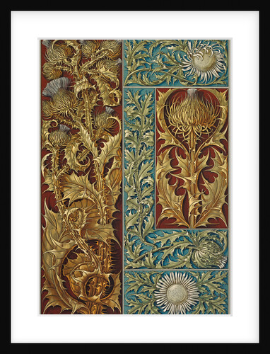 Plate 181 from 'Die Pflanze in Kunst und Gewerbe' by Anton Seder